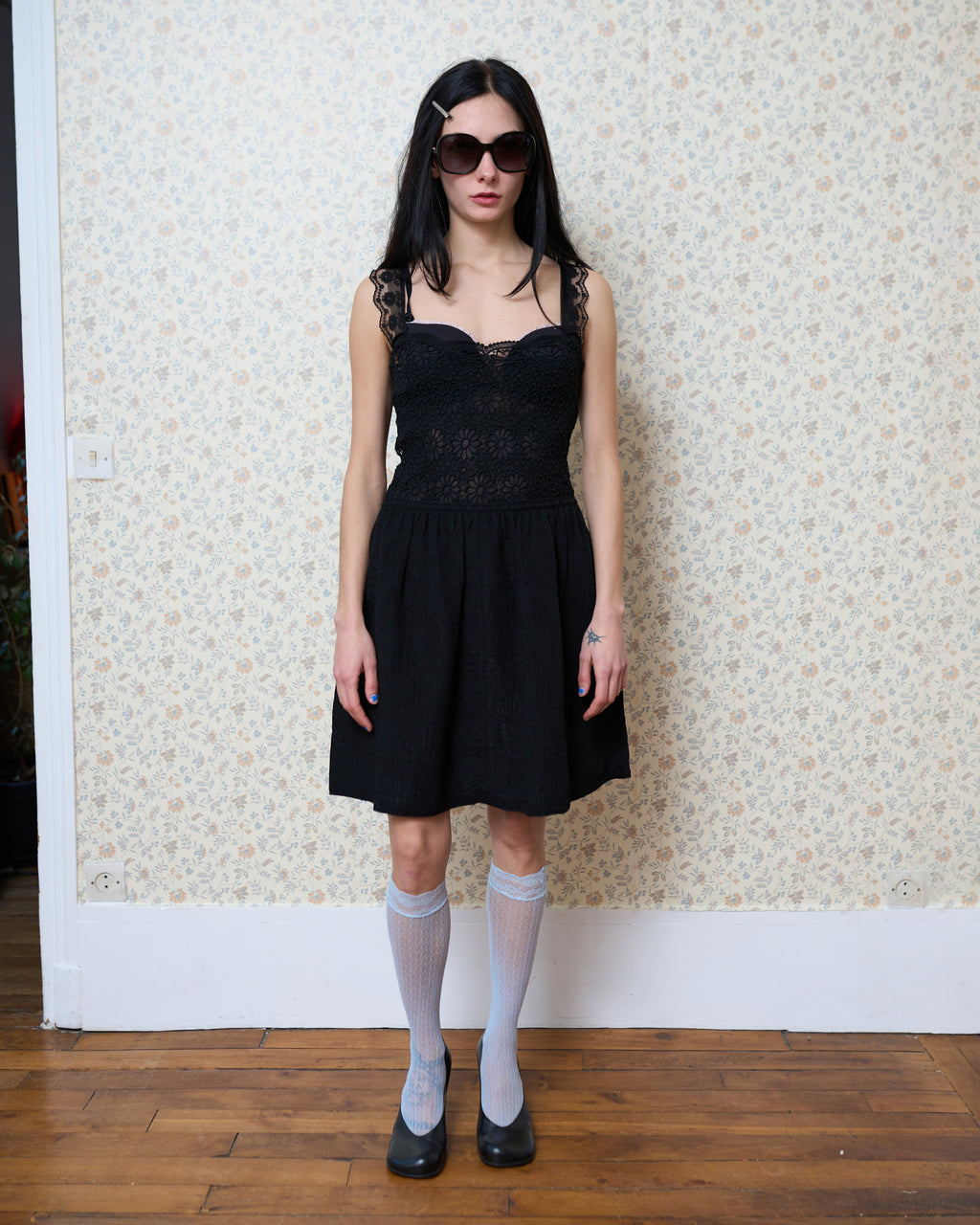 Chloe Black Lace Dress