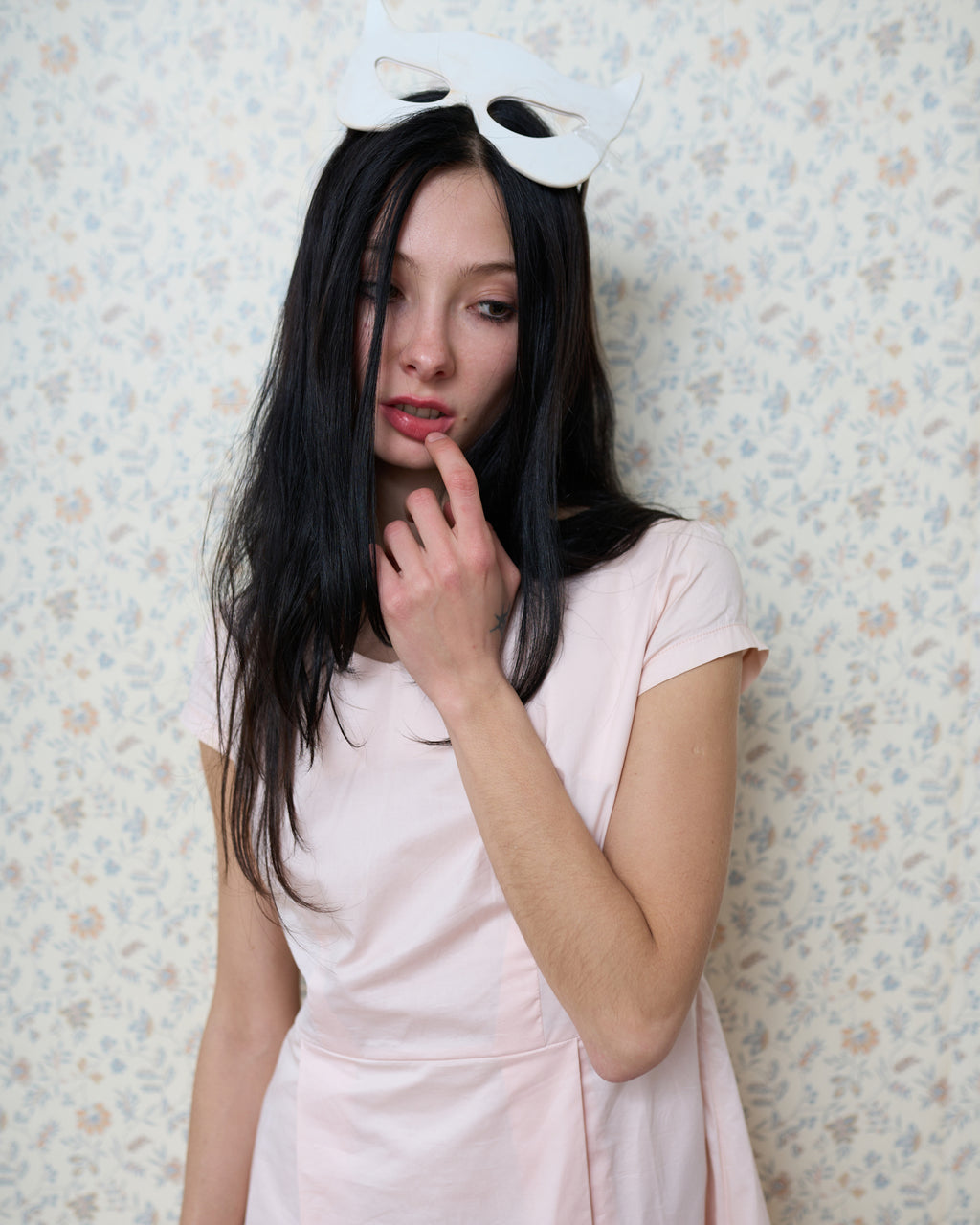Chloe Pink Cotton Dress