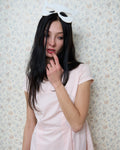 Chloe Pink Cotton Dress