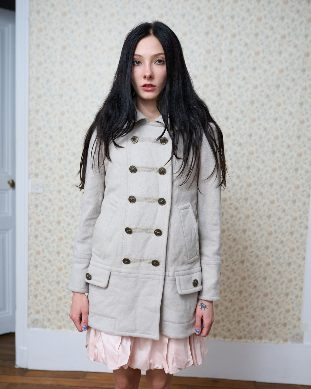 Marc Jacobs Cream Coat
