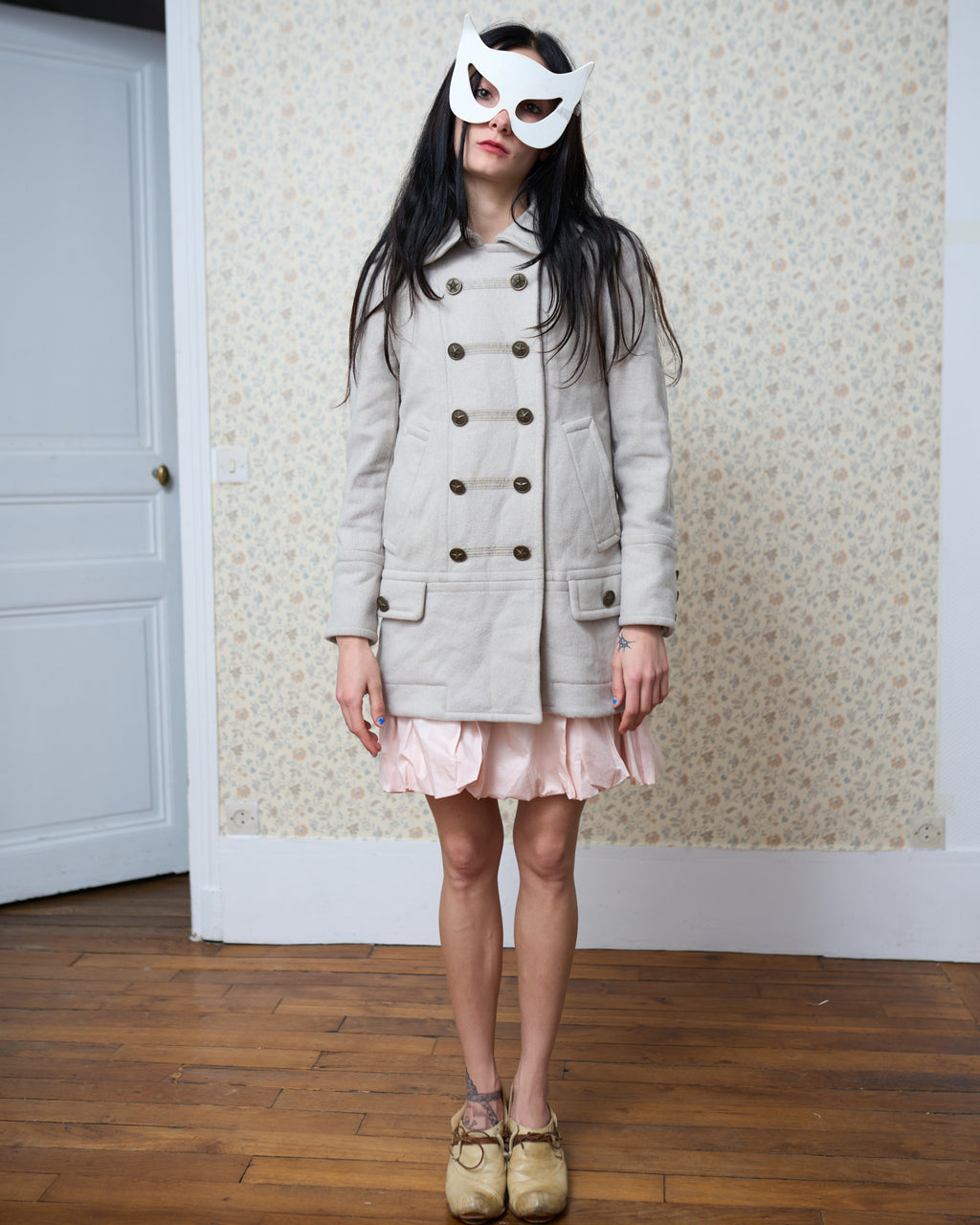 Marc Jacobs Cream Coat