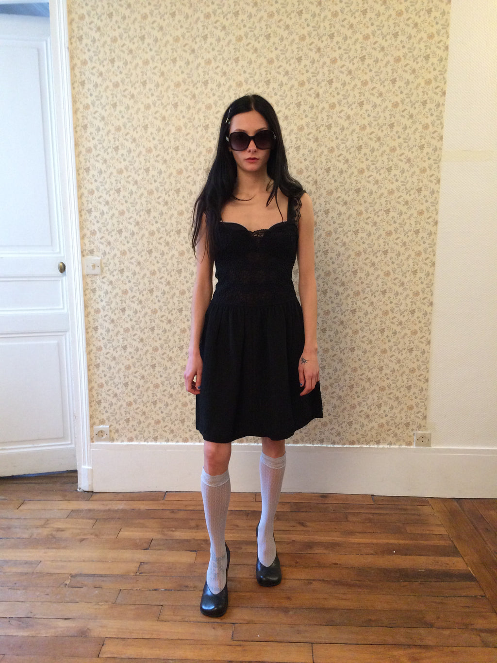 Chloe Black Lace Dress