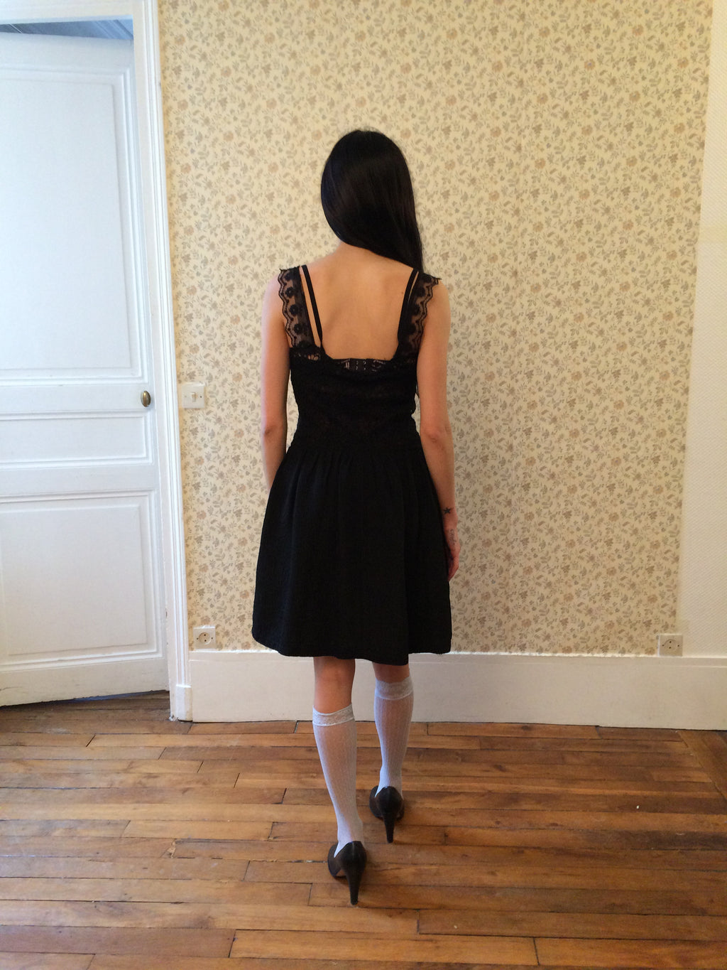 Chloe Black Lace Dress