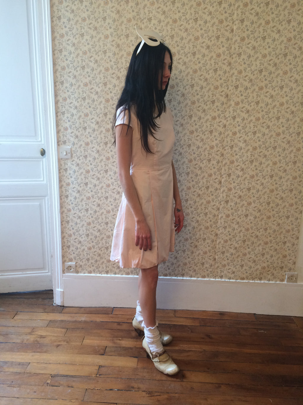 Chloe Pink Cotton Dress