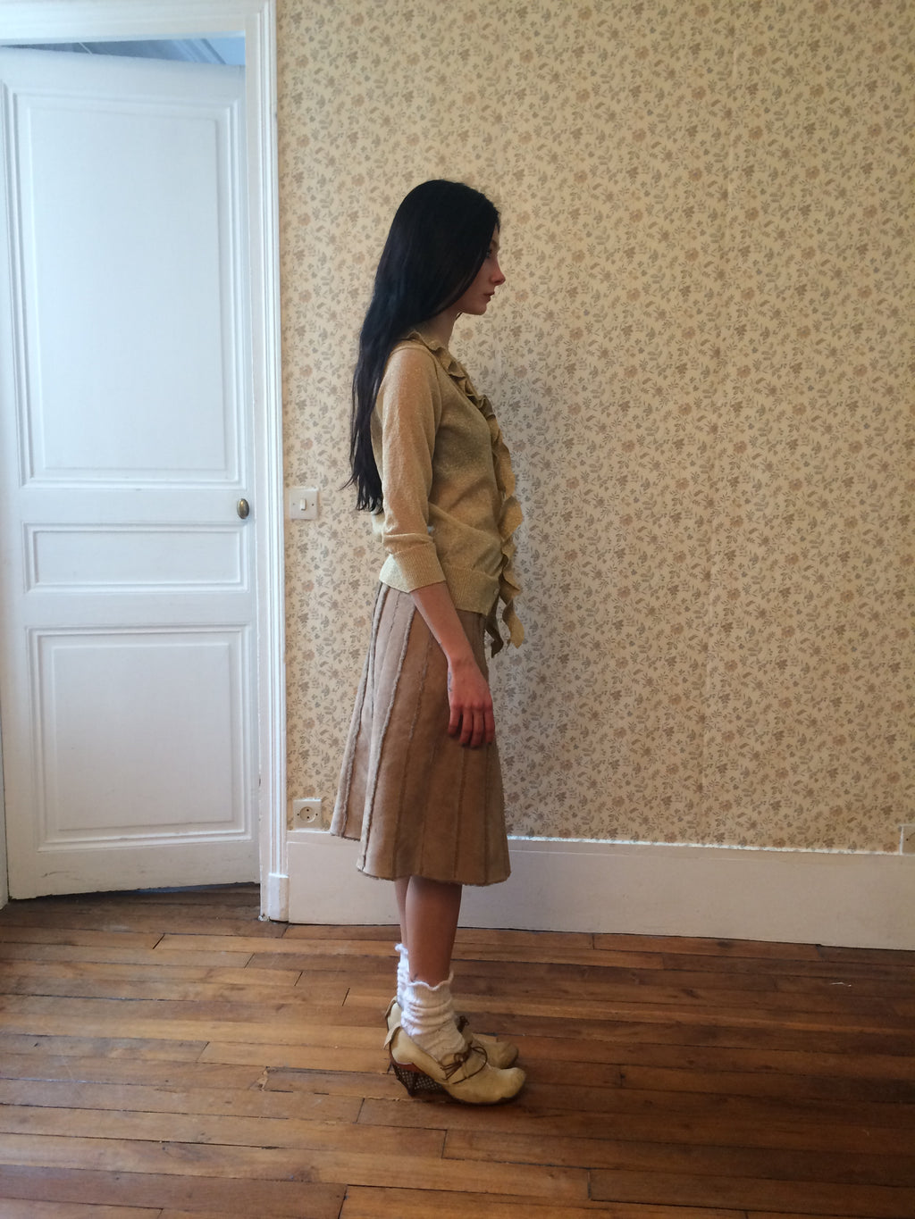 Comme des Garçons Tricot Gold Cardigan