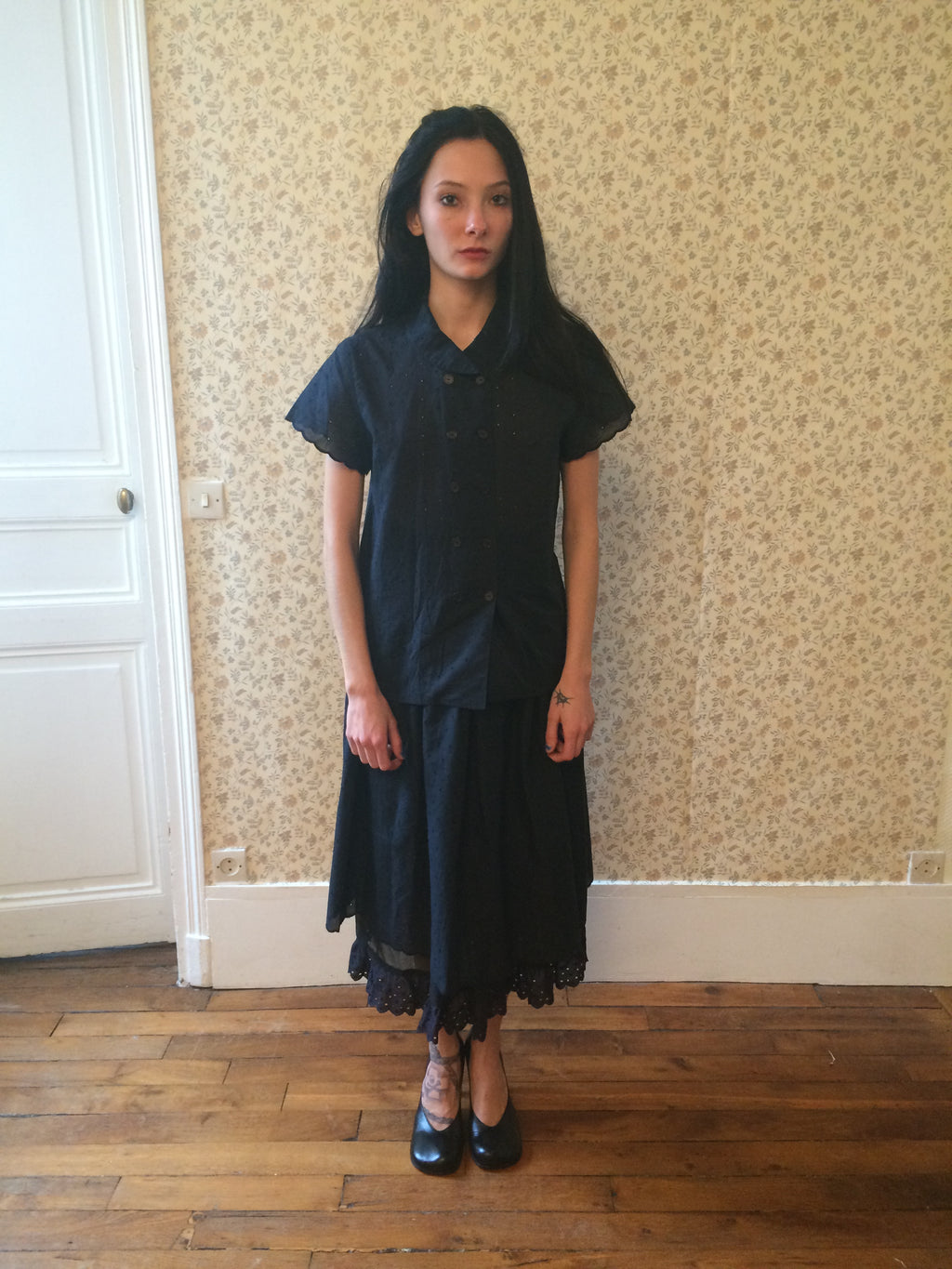 Chloe Dark Navy Three Piece Set