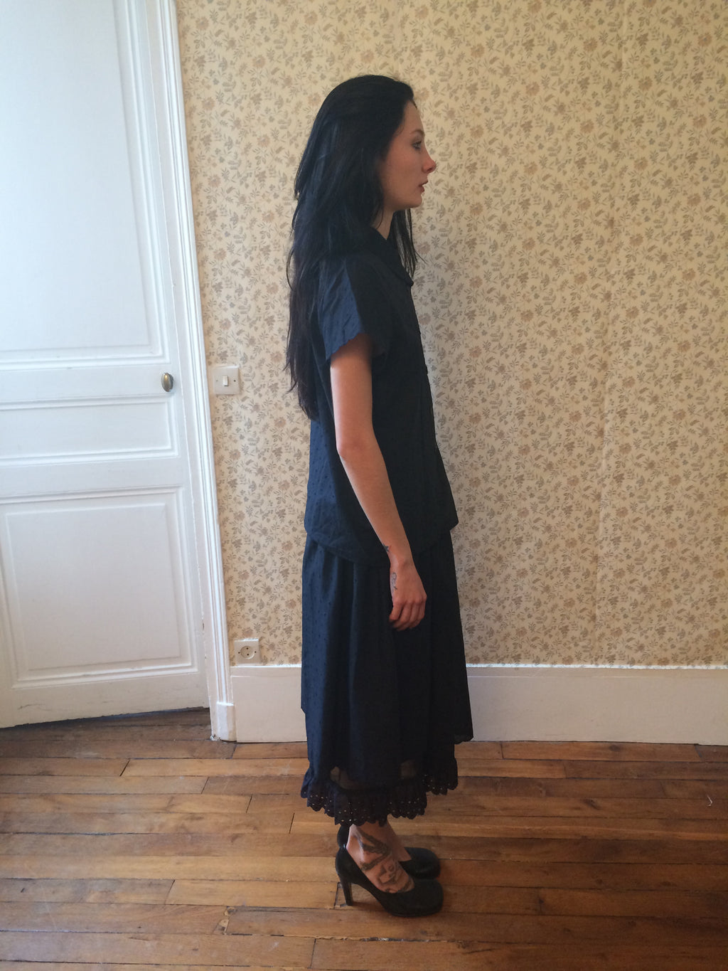 Chloe Dark Navy Three Piece Set