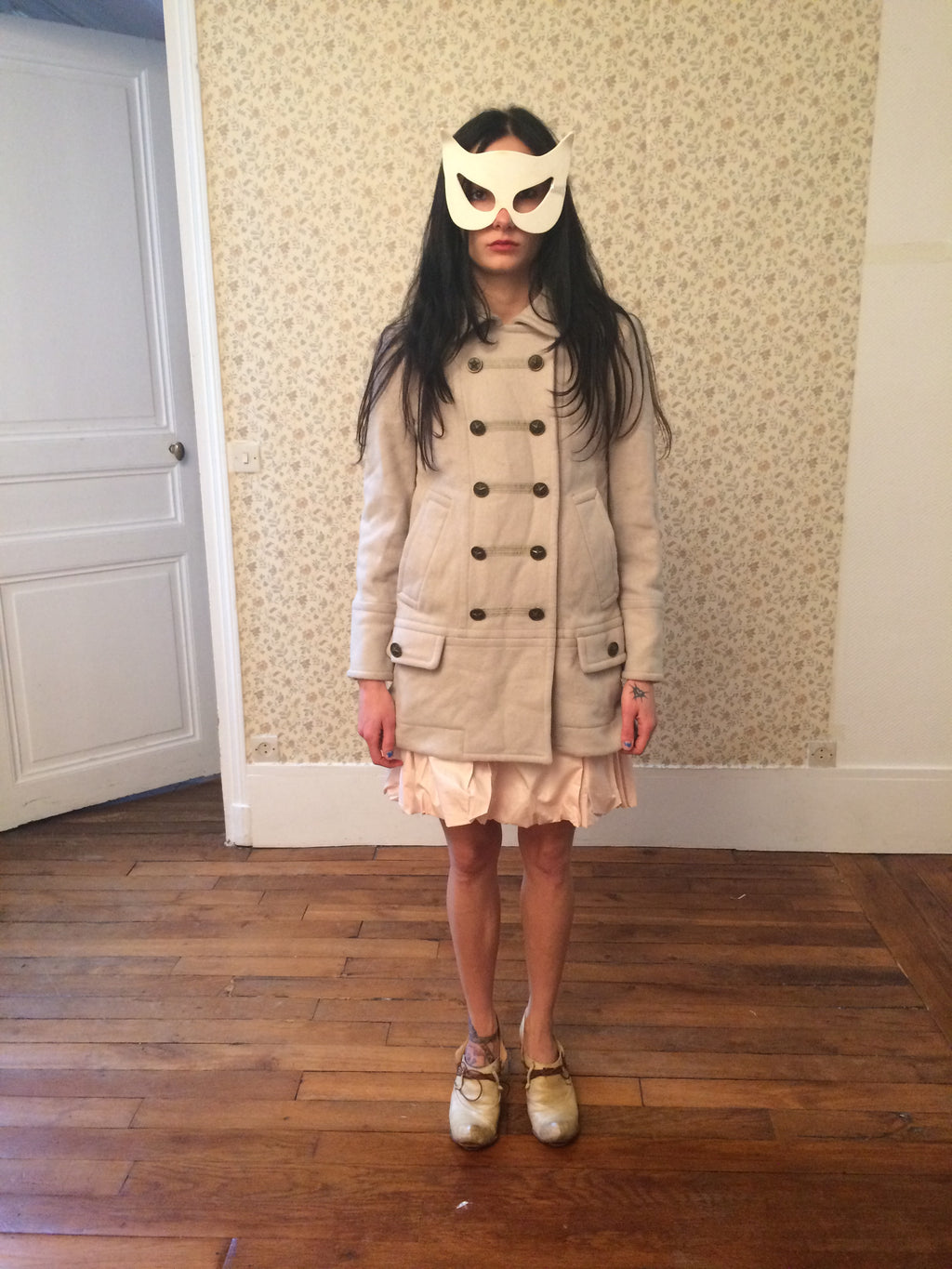 Marc Jacobs Cream Coat