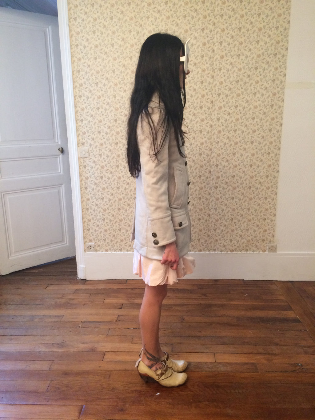 Marc Jacobs Cream Coat